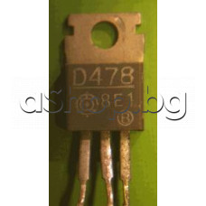 Si-N ,NF/S-L,200/150V,2A,30W,TO-220 ,Hitachi D478