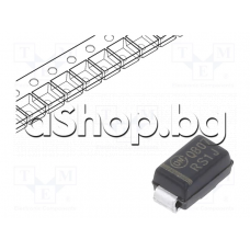 Si-Di ,Rectifiers ,600V 1A, 250nS,Ufmax 1.3V ,1.20W ,Ifsm-30A, SMA/DO-214AC ,RS1J ONS/Fairchild