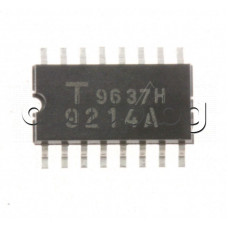 IC ,High voltage analog switch,Vcc=9V,300mW,16-MDIP/SOP ,Toshiba TC9214AF