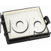 Хепа филтър-алтернативен CRP493/01 в пластмасова рамка 140x123x30 mm за прахосмукачка,Philips FC-8142,8071