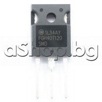 IGBT-N ,1200V,40A, 277W,Tf=370nS(125°C),TO-247 ,ONSemi. FGH40T12060SMD