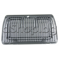 Горна-тефлонова плоча оребрена без нагревател за грил, Tefal GC-722D34/79B Optigrill + XL