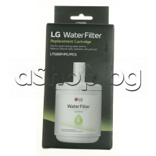 Воден филтър LT500P за диспенсъра d80mm x100/140 mm на хладилник 1892L,1...+38°C,LG GR-P207QVKA
