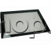 Най-вътрешно стъкло(C00629789 ) 530x410mm за врата на фурна , Privileg, PBWR6 OP8V2 IN ,Whirlpool ,Ariston ,Indesit