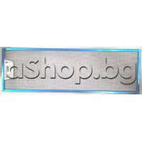 Метален алуминиев филтър за аспиратор 515х166x8мм, Elica ,Faber ,Beko ,Jet Air