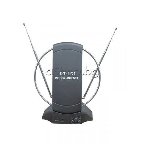 Стайна TV-антена с усилвател DVB-T/H DMB-T/H за цифрова телевизия и ...