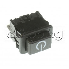Ключ-бутон PS23-16 ,250VAC/10-16(6)А,On/Off,2-изв.x4.68mm прави за кафемашина,De Longhi ECP31.21/33.21/35.31,BCO260/261/264