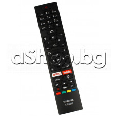 ДУ за телевизор с меню+TXT,Netflix ,Youtube ,Toshiba 32LA2063DG ,Finlux,Crown ,Vestel,Hitachi 50HAK6151