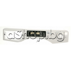 Сензорен панел с лентов кабел кк-т с преден панел(бял) за у-ние на пералня ,Candy GVSW 585TWHC/5-S(31008246) ,Hoover