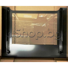 Външно стъкло(white) 592x465mm от врата на фурна за готварска печка, Electrolux EOB43000X EU ENV06,ArthurMartinElux AOB45400K