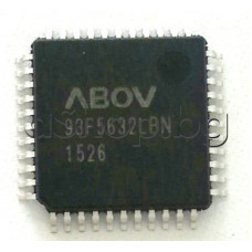 IC ,8-bit General Purpose Flash MCU Abov code: 93F5632LBN ,44-QFP Keystone/Abov Electronics Corp