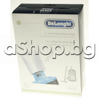 Филтър торба-микрофибър 5 бр.DLS-62 за въздух защита на мотора - dust bag,De Longhi LM-200,M21,M29,M31 ,Penta VAP ,XE1200PD
