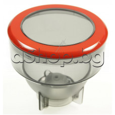 Контейнер d127xH117mm за кафе с червен капак за кафеавтомат ,De Longhi ,Ariete MCE31 ,1318