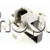 Ключалка-дръжка  комплект с 1 ключ 220VAC, 2-изв.x635mm  за съдомиялна машина Gorenje,Teka ,Bosch,Amica,Siemens,Baumatic