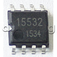 OP-IC ,Dual,Lo-noise,Serie ,±12V, 20MHz, 8V/uS,-20..+75°,8-SOP ,Rohm Semiconductor  BA15532F-E2