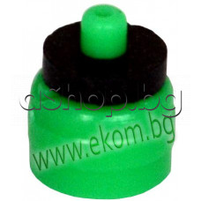 Редуктор-дюза универсална за (ЕМВ) Електромагнитен клапан 0.8l/min- зелена за ледогенератори ,разни марки и модели