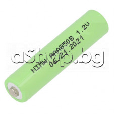 R3 / AAA ,1.2V/ 850mAh,Ni-MH акумулаторна батерия с контактни пъпки,d10.5x43.7mm ,Project NiMH AAA 1.2V 850mAh,JYH HAAA850