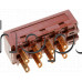 4-позиционен линеен ключ LF41BU ,250VAC/8(3)A,4-конт.групи,8-изв.,за мотора на аспиратор ,Elica Tamaya IX F/90,Candy ,Gorenje ,Electrolux,AEG