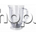 Кана пластмасова комплект с капак и нож за блендер от кухненски робот,Kenwood FDM30/FDM302SS,FDM307SS,FDM316SS,FPP234