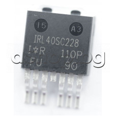 MOS-N-FET ,LogL,40V,557A,416W,<500uoHm, 307nS,-55..+175°C ,SMD- D2-Pak ,Infineon Technologies IRL40SC228