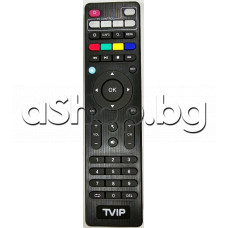 ДУ за IPTV приемници с меню+настройка +ТХТ+LCD TV за IPTV set top box приемници Mediacenter TVIP S-Box ,Comnet