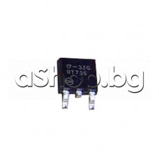 IC, 3-pin.low dropout voltage regulator,Vin-20Vmax,Vout-3.3V/1.0A, 0°..+125°C,TO-252/DPak-3,code:NCP111DT33, ON Semi NCP1117 DT33RKG/NCP1117DT33T5G