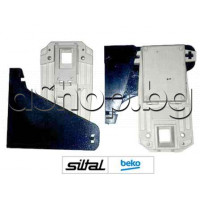 Електрическа ключалка KM2-B,230VAC/16A за блокировка люка на пералня 3-извода x 6.35mm,Siltal  SL-045X ,Beko