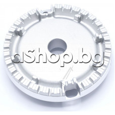 Дуралуминиева горелка-пръстен d90/94мм за газов котлон на готварска печка,Amica 58ME2.35ZPP(W),Hansa
