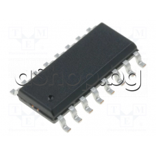 IC ,High-voltage resonant controller,up to 500kHz,0.8A ,-40.+150°,16-MDIP/SO ,STMicroelectronics  L6599AD