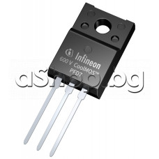 MOS-N-FET, CoolMOS , 650V, 10A ,Idm: 24A,0.714oHm,23W ,TO-220FP ,Infineon IPAN60R360PFD7SXKSA1