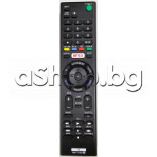 ДУ RMT-TX100U универсално с меню + Netflix+ Football за  LCD/LED HD smart телевизор,SONY Bravia KD-xxxxxxx(за много модели)