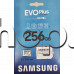 Флаш памет-карта 256 Gb-SD Micro SDXC card EVO plus + Adapter,class-10,UHS-1 ,Up to 130MB/s,Samsung MB-MC256KA/EU