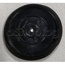 Фрикционна шайба комплект основа + гумена ролка,d22.0x2.5mm ,за ос-d2.0мм