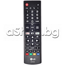 ДУ за smart  LCD телевизор с меню,Netflix,Prime video,Movies ,Smart button,TXT,LG Smart TV