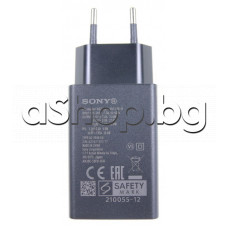 Зарядно у-во с изход USB-C (XQZ-UC1(EU) ,In. 100-240VAC/50-60Hz,1.0A, Out.5VDC/3A,9V/3A ,15V/2A ,универсално за SONY и много други марки