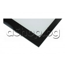 Най-вътрешно термо стъкло от 536x433x4mm врата на фурна ,Gorenje BO3PY4C02-5 (738563/07) ,BPS6737E03X