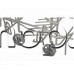 Долна кошница к-т 518x498xH124mm за съдомиялна машина,Teka ,Midea WQP12-9368A ,Eurolux ,Gorenje,Amica,Aeg ,Electrolux