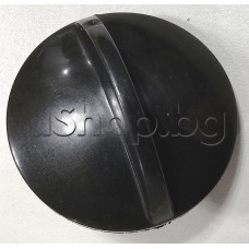 Врътка-копче черно d39xH24.5/12mm за конвектор ,Tesy ,Elite CH-2000