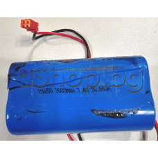 Батериа-акумулаторна Li-ion 18650 ,7.4V,3.6Ah/26.64Wh за преносима караоке тонклолона, Thunder THS-B822