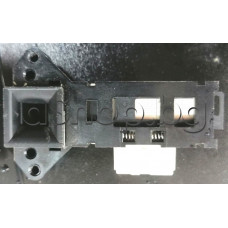 Биметална ключалка (ZV-446M8 Metalflex) за блокировка люка на пералня 3-pin,Crown ,Finlux FX7 10158 BK,Vestel,Panasonic,Sharp