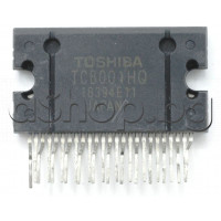 IC,4xNF-E,28V,9A,4x45W(4x30w/14.4V/4om),BTL+HSD+out DC offset det.,25-SQL(Flexiwatt), Toshiba TCB001HQ