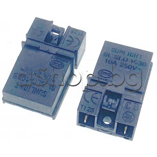 Термоизключвател-ключ SL.SLD-103 B, 230VAC, 10A 2-извода x 4.68mm  за електрическа кана, разни марки и модели