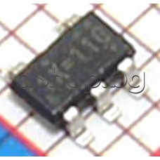 IC, LDO voltage regulator adjustable,+1.2V/3.3 ,0.4A , SOT-23-5 ,Richtek RT9043GB  ,code: 911E0/1X=F0L/110