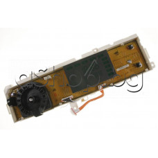 Платка управление от преден панел с дисплей за пералня,Samsung WD80J6410AW/LE Ver.01