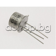 Si-N ,NF-Tr/E,80V,1A, 0.75W, >50MHz, TO-39 ,CDIL BC140