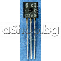 Si-N ,Uni, 30V,0.1A,0.3W,250MHz, TO-92 ,Philips  BC168,AEG ,Siemens
