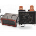 Реле-електромагнитно DC12V/160om,250VAC/25A,H27x30.5x16mm,1-КГ(НО),4-изв.+2 каб.об.x6.35мм.растер-7.5мм,GT-1A-12D Golden C1308-13
