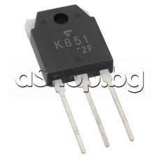 V-MOS-N-FET,DC-DC, 200V, 30A, 150W, <85mOhm  ,TO-247 , Toshiba 2SK851 ,code: K851