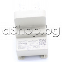 Вход шумоподтискащ филтър с 4- извода,0.15uF+1mOm+2x0.027uF,16A/250VAC,42x42x46/75mm,Beko, Sang, Blomberg ,Grundig