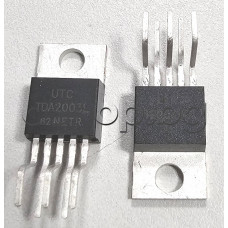 IC ,NF-E,28V,3.5A,10W(14V/2om),TO-220/5,UTC TDA2003L